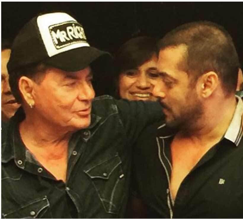 sALMAN KHAN, salim khan, salman father birthday, Sangeeta Bijlani and Sajid Nadiadwala's wife, Warda, helen, sohel khan, arwaz khan, arpita khan