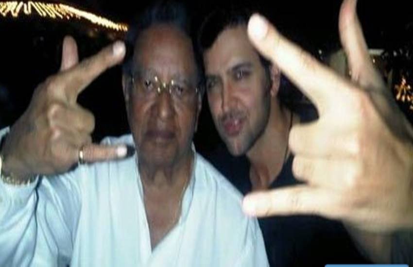 nana' ritick je om prakash mehra, je om prakash mehra movie, je om prakash mehra films, je om prakash mehra news, je om prakash mehra gallery, Hrithik Roshan Maternal Grandfather J. Om Prakash, Hrithik Roshan Maternal Grandfather, Hrithik Roshan Nana, bollywood, je Omprakash mehra
