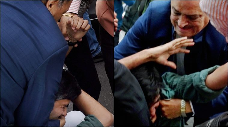 op-sharma-jnu-student-attack759 jnu issue, jnu incident, JNU row, jnu news, kanhaiya kumar, kanhaiya kumar jnu, kanhaiya kumar patiala house, lawyers issues in patiala court, kanhaiya kumar issue, Live updates on JNU issue, latest news on Kanhaiya kumar, Rahul Gandhi on JNU issue, Rahul Gandhi press conference, latest news