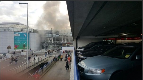 Brussels airport , Two explosions hit Brussels airport, several casualties reported,news, India news,International News,International News in India ,Brussels, update, latest news