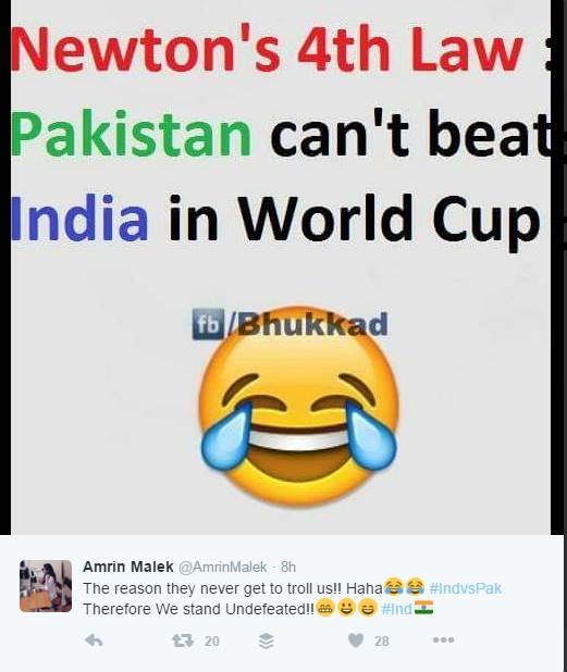 pakistani fans 7 India vs Pakistan, Ind vs Pak, Shahid Afridi, indian fans, pakistani fans, #IndvsPak, Qandeel Baloch, Twitter Reactions, India defeat Pakistan, jokes on pakistan, Twitterati hails Kohli, India beat Pakistan, Shoaib Malik, #PakwvIndw, Pakistani cricket fan, indian cricket fan, ICC World Twenty20, Kolkata, India, Pakistan, Mahendra Singh Dhoni, ICC World Twenty20, Shoaib Akhtar, Pakistan, India national cricket team, Virat Kohli, India Pakistan rivalry, World T20, शाहिद आफरीदी, कंदील बलूच, पाकिस्तानी मॉडल