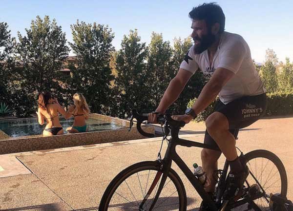 sqq dan bilzerian, dan bilzerian photos, dan bilzerian instagram, instagram king, bicycle race won, bilzerian, challenge of lifetime