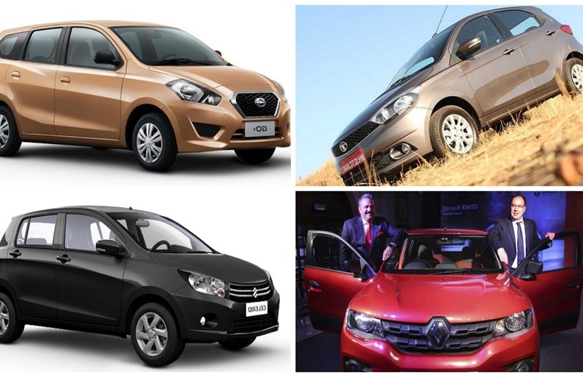 Car Front Auto News, cars under rs. 4 lakh, affordable cars, Tata Nano GenX, Maruti Suzuki Alto 800 Facelfit, Renault Kwid, Fiat Punto EVO, Tata Nano GenX price, Maruti Suzuki Alto 800 price, Renault Kwid price, Renault, Renault car under 5 Lakh, maruti suzuki car under 5 lakh, tata Nano XE, Premier Rio, Hyundai Grand i10, Tata Indigo eCS, Maruti Swift, Mahindra KUV100, Tata Bolt, Fiat Punto Pure, Nissan Micra Active, Ford Figo, Hyundai i10, Maruti Ritz, Maruti Wagon R, Maruti Celerio, Maruti Alto K10, Datsun GO