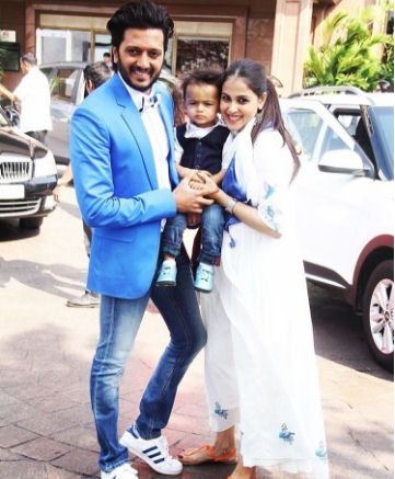 ritesh1 Genelia D'Souza Deshmukh,Genelia Deshmukh,Genelia Deshmukh delivers baby boy,Riteish Deshmukh