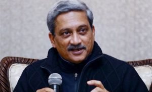 रक्षा मंत्री मनोहर पर्रिकर