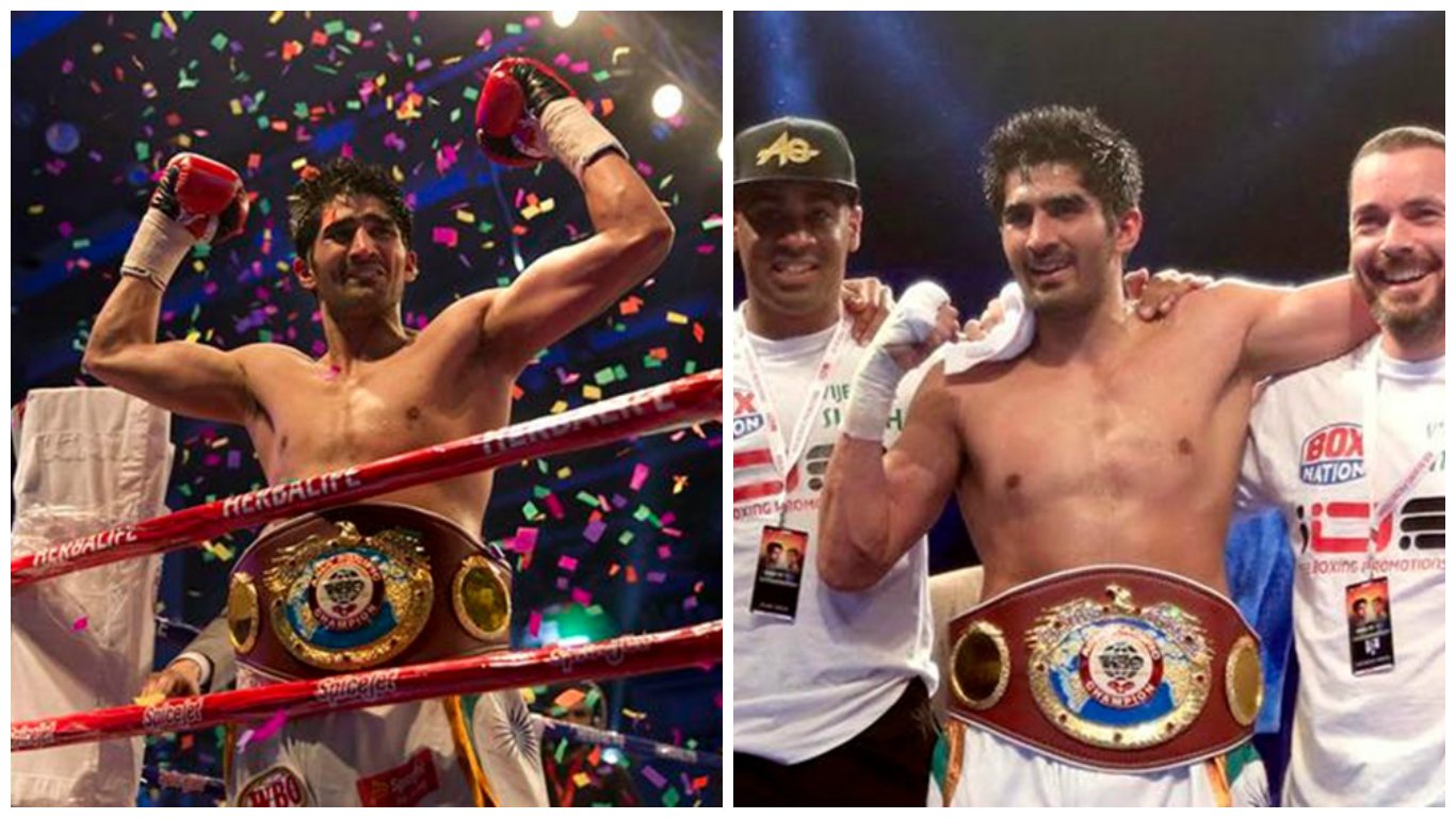 Vijender Singh Main Image Vijender Singh, Kerry Hope, Vijender Singh vs Kerry Hope live, Vijender vs Hope live, Vijender Hope live updates, Vijender Hope live score, Vijender boxing live streaming, Vijender video streaming, boxing video streaming live, live boxing stream, boxing news, boxing
