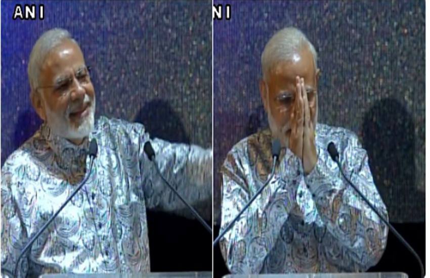 नमस्कार कहकर भाषणों को विराम देते पीएम मोदी