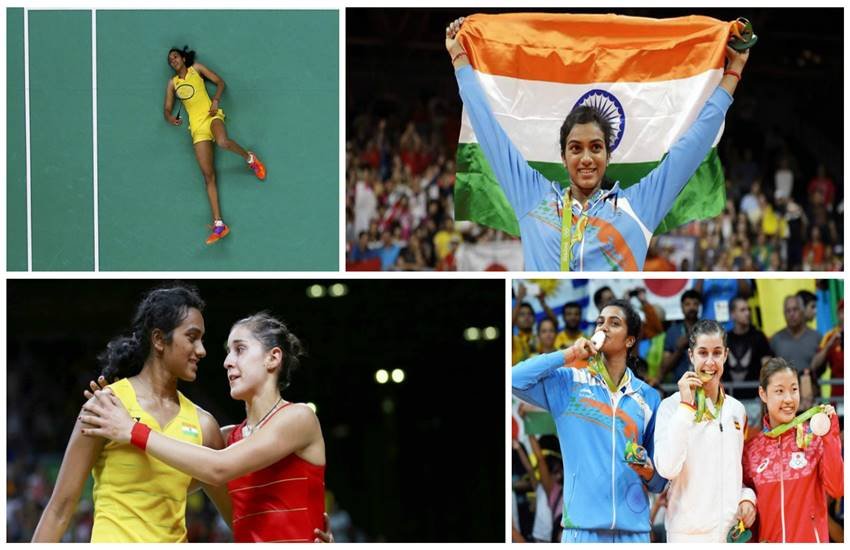 PV Sindhu, PV Sindhu silver medal, PV Sindhu final match, PV Sindhu photos, PV Sindhu women singles final, Sindhu vs Carolina, Sindhu medal, PV Sindhu India, Sindhu photos, Sindhu match highlights, Sindhu match photos, Rio 2016 Olympics, Rio Games, Sports photos, Sports