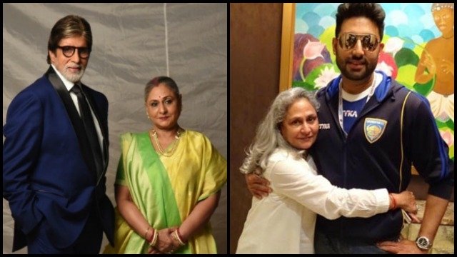 447546-amitabh-jaya-and-abhishek Pankaj kapoor, Shahid kapoor, Ranbir kapoor, kareena kapoor, karishma kapoorr, shakti kapoor, shraddha kapoor, Abhishek bachchan, Amitabh bachchan, jaya bachchan, mansoor ali, Saif Ali khan, deepika padukon, prakash padukon, javed akhtar, farhan akhatar, bollywood celeb, bollywood stars parents