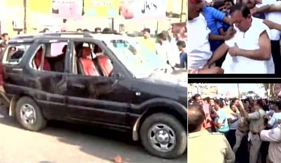 Video: केंद्रीय मंत्री बाबुल सुप्रियो पर हमला, भाजपा का आरोप- टीएमसी कार्यकर्ताओं ने फेंके पत्थर