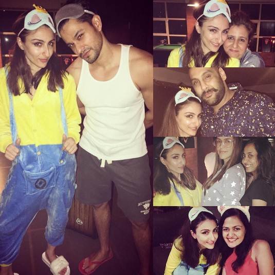 payjama-party-soha soha ali khan, soha ali khan birthday, soha ali khan age, soha ali khan birth date, soha ali khan 38th birthday, soha ali khan movies, soha ali khan news in hindi, soha ali khan birthday special, soha ali khan pics, soha ali khan photos, soha ali khan husband, Hindi News, Latest News in Hindi, Bollywood News, Entertainment News
