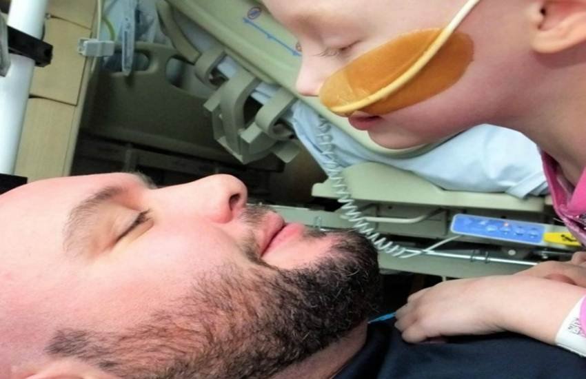 Dad, Father, Daughter, Cancer, True Face, Photos, Heartbreaking, Andy Whelan, Jessica Whelan