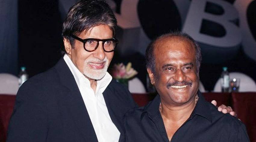 amitabh and rajnikant amitabh bachchan, salman khan, hrithik roshan, shahrukh khan