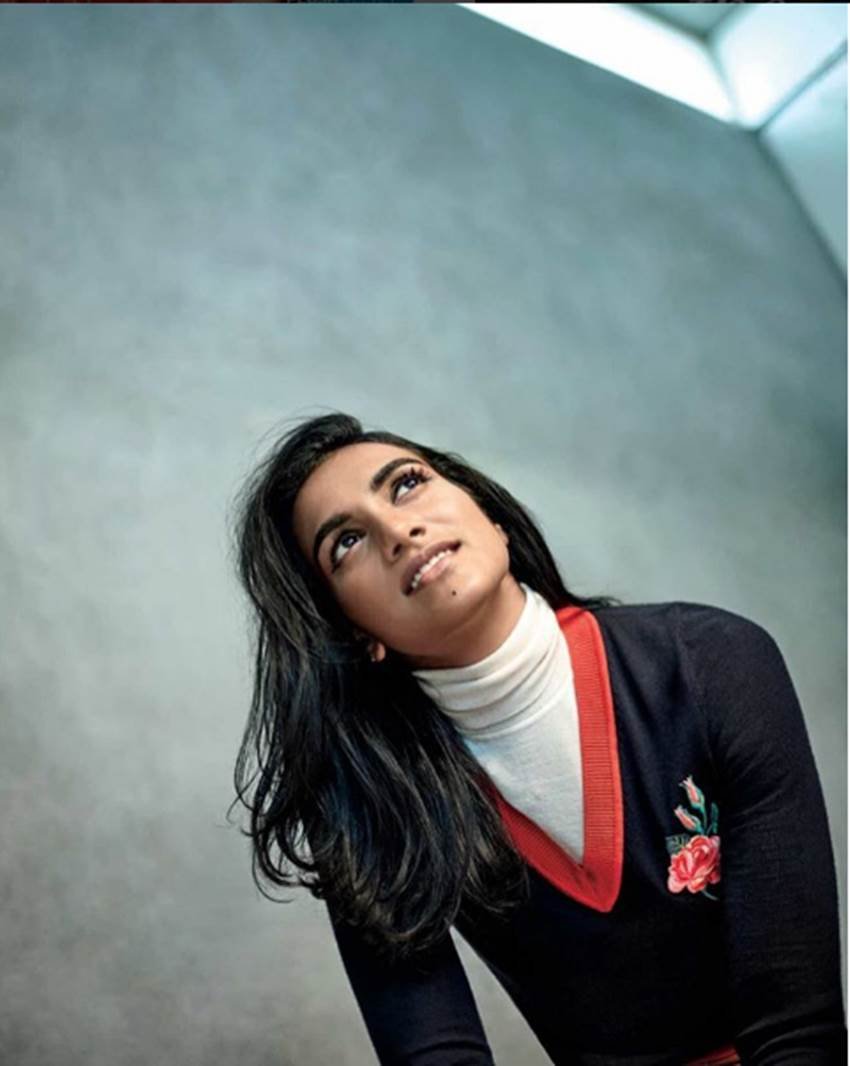 pv-sindhu-1 PV sindhu, pv sindhu photoshoot, badminton player pv sindhu, pv sindhu pics, sidnhu megazine cover, girl of the year, pv sindhu photos, pv sindhu latest news