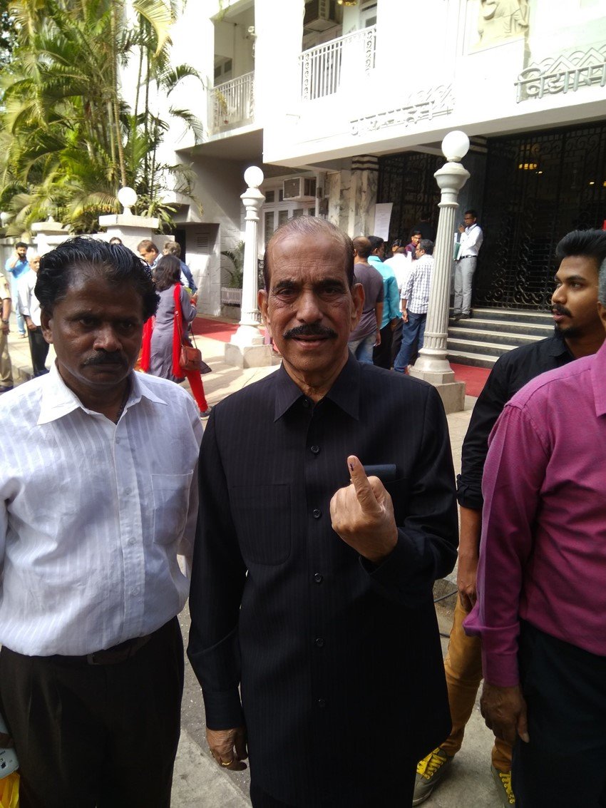 Ex Loksabha Speaker and Ex CM of Maharashtra, Manohar Joshi bmc, bmc chunav, bmc chunav 2017, बीएमसी चुनाव 2017, bmc chunav 2017 live, पीएमसी चुनाव 2017, bmc election, bmc election 2017, pmc, pmc chunav, pmc elections 2017, pmc election, Pune Municipal Corporations, Pune Municipal Corporations election, elections updates"