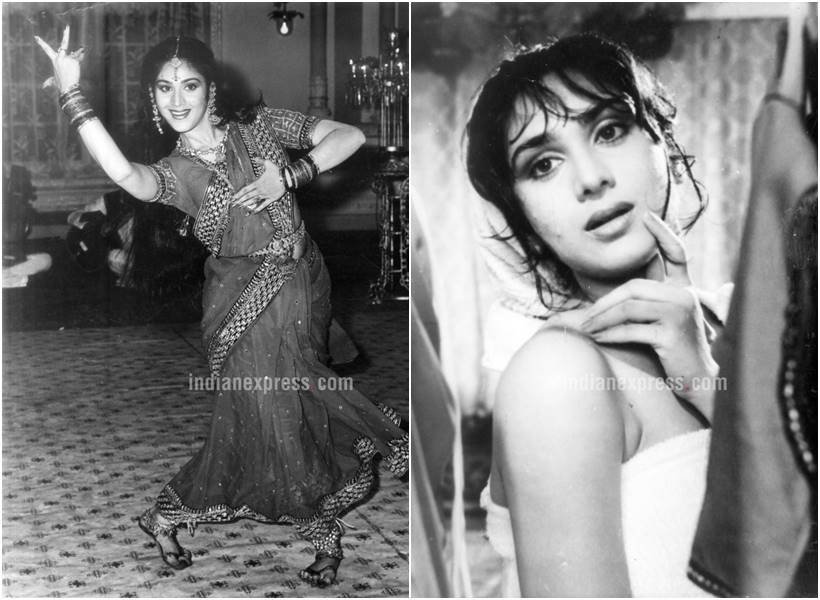 combine Meenakshi Sheshadri, Now and Then, Lost actresses, Forgotten stars in bollywood, Rajkumar Santoshi, Amitabh Bachchan, Small town big name