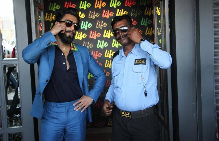 Ranveer Singh Photoshoot 5 Ranveer Singh, Ranveer Singh security guard, Ranveer Singh spotted, Ranveer singh pics, ranveer singh crazy pics, Aamir Khan meets his Dangal team, aamir khan with onscreen daughters, Aamir khan Fatima Sana Shaikh Sanya Malhotra, Aamir Khan Kiran Rao, Dangal cast pics, Aamir Khan with Dangal stars pics, Fatima Sana Shaikh and Sanya Malhotra pics
