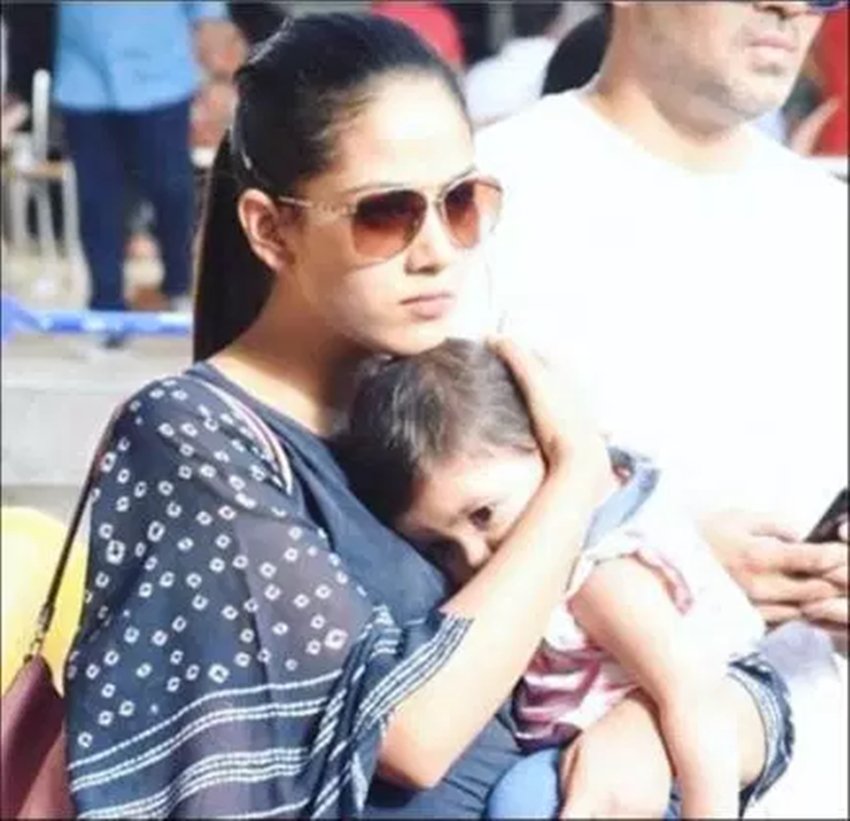 Shahid Kapoor and Mira Rajput Daughter Misha Rajput Latest Pictures 2 Shahid Kapoor, Misha Kapoor, Misha Photos, Shahid Misha Cute Photos, mira misha photos, shahid kapoor daughter photos, shahid kapoor mira rajput, shahid mira daughter, Bollywood News in Hindi, Entertainment News in Hindi