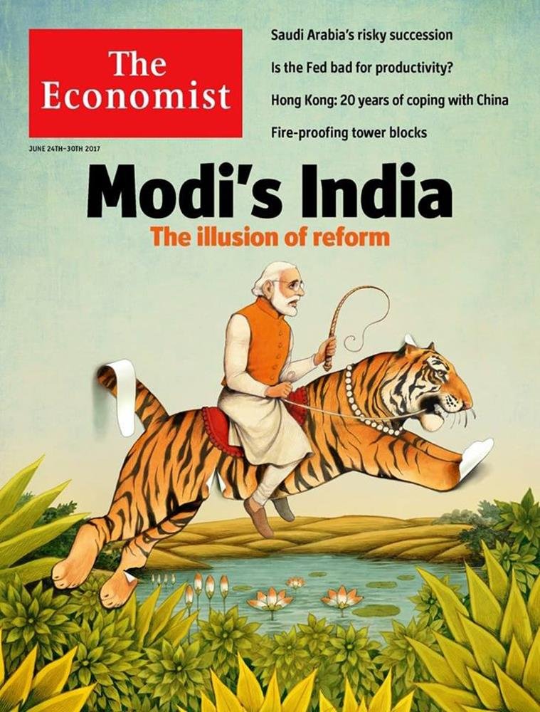 Narendra Modi, Modi's India, The Economist