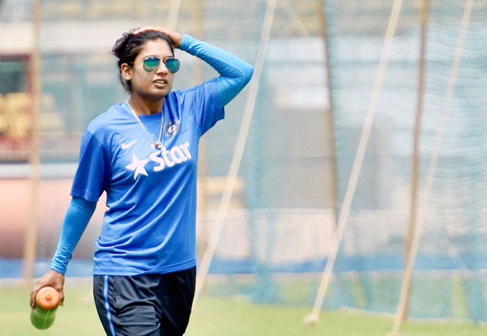 mithalirajpracticepti_1458315940 highest scorer Mithali Raj , just 34 runs away, world record, highest top-5 female scorer, india, cricket, indian captain mithali raj, Charlotte Edwards, Belinda Clark, Karen Rolton, Claire Taylor, highest scorer in womens cricekt Mithali Raj