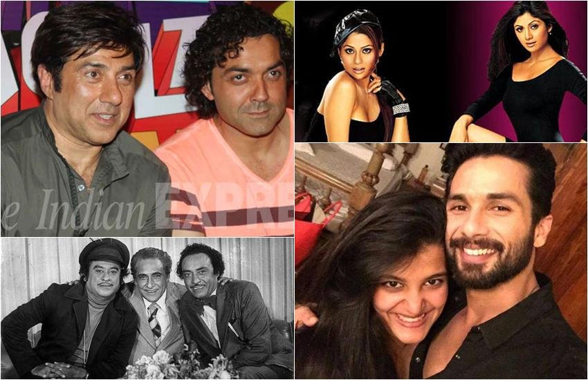 page Shahid Kapoor and Sanah Kapoor in Shaandaar, Shilpa Shetty and Shamita Shetty in Fareb, Aamir Khan and Faisal Khan in Mela, Sunny Deol and Bobby Deol in Yamla Pagla Deewana, Sunny Deol and Bobby Deol in Apne, Salman Khan and Sohail Khan toghter movies, salman or arbaz khan togheter movie, salman or sohail khan togheter movie, Real Life brothers on real, real life brother sister on silver screen