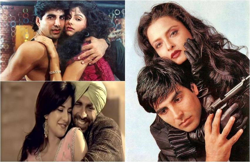 page akshay kumar affairs, akshay kumar love life, akshay kumar girlfriends, akshay kumar affair with actress