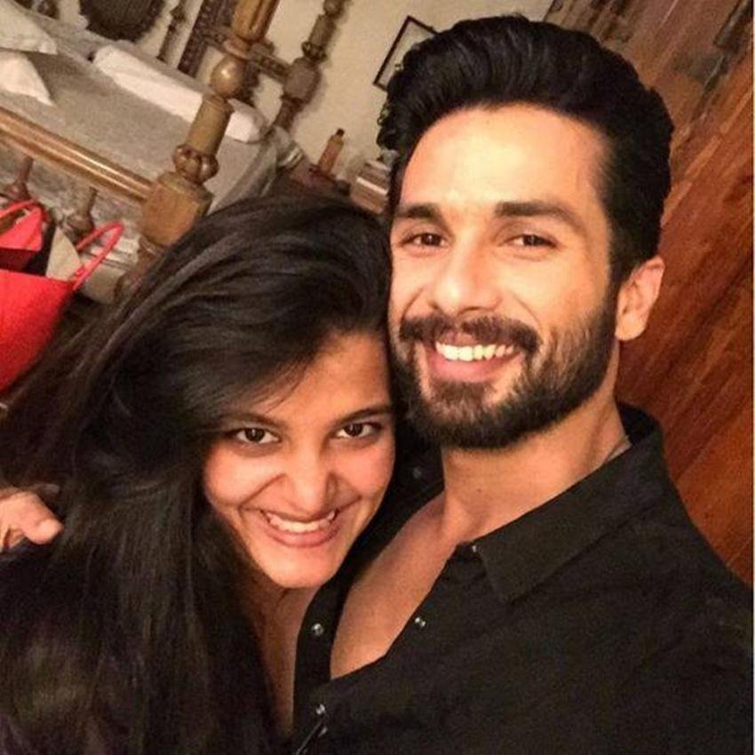 shahid withbhis sister sanah