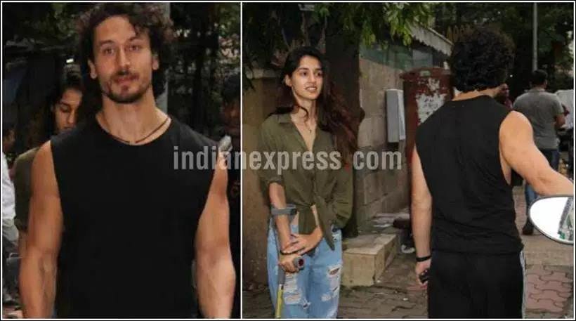 tiger shroff disha Patani, tiger shroff, disha tiger movie date, Disha Patani tiger shroff family, Disha Patani tiger shroff, disha tiger spiderman screening, disha tiger photos, disha patani boyfriend, tiger shroff girlfriend, Disha Patani hot images, टाइगर श्रॉफ, दिशा पटानी , स्पाइडर मैन की स्क्रीनिंग
