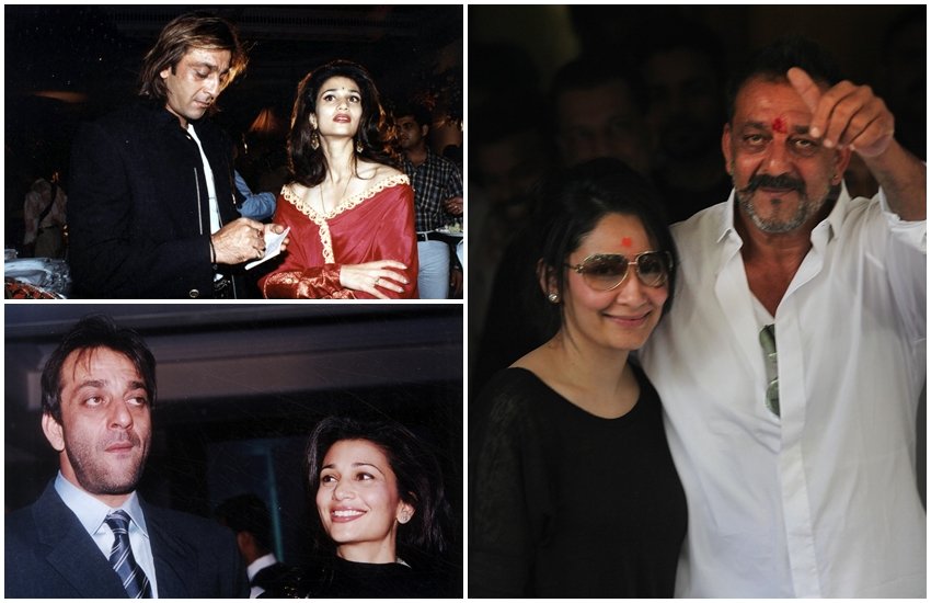 sanjay dutt with wifes Bollywood Celebrities Who Got Married Thrice, Celebrities Who Got Married Thrice, Celebrities Got Married Thrice, Celebrities Got Married Thrice or four times, Celebrities Got Married Thrice or even more, these are the Celebrities Got Married Thrice and more, these are the Bollywood Celebrities Who Got Married Thrice or even more Kishore Kumar, Sanjay Dutt, Lucky Ali, Kabir Bedi, Karan Singh Grover, Vidhu Vinod Chopra, Adnan Sami, Madhubala, yogeeta bali, leena chandavarkar, ruma guha thakurta, richa sharma, manyata, reha pillai, parveen Dusanj, jansatta