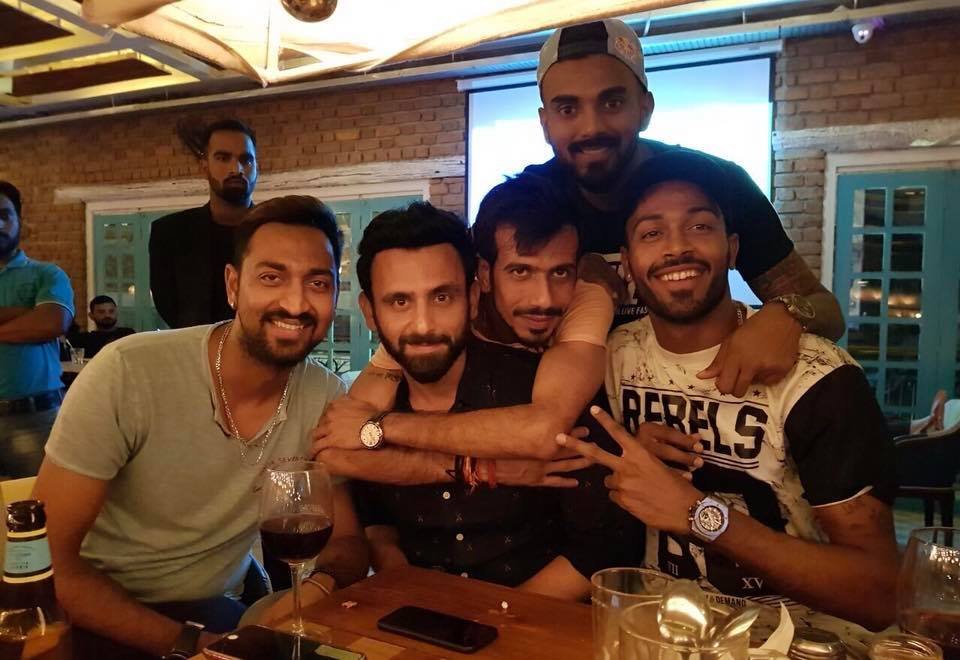 pandya with frnds hardik pandya, hardik pandya birthday, hardik pandya videos, hardik pandya age, cricket news, sports news, Kunal Pandya, Hardika pandya bad days, Hardik pandya jansatta, hardik pandya debut match, hardik pandya shameful record, hardik pandyaphotos, hardik pandya gallery