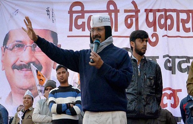 Arvind Kejriwal, Kejriwal Poster, Arvind Kejriwal Poster, Kejriwal Hitler, Bhagat Singh Kranti Sena, Delhi CM Kejriwal, Kejriwal As Hitler, Delhi News