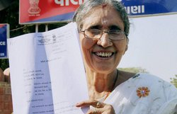 नरेंद्र मोदी की पत्नी जशोदाबेन ने पुलिस से पहले की ताजा RTI याचिका दर्ज?