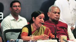 सुषमा स्वराज को सौंपी जा सकती है हरियाणा की बागडोर