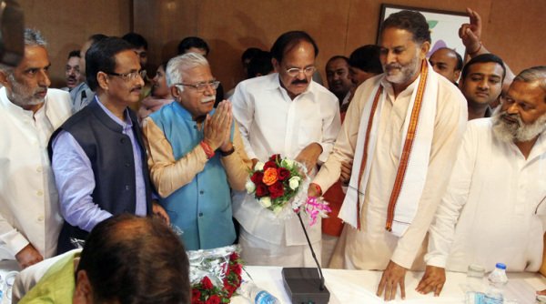 RSS veteran Manohar Lal Khattar