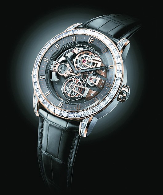 The Soprano by Christophe Claret plays out the distinctive tune played by the Big Ben clock at the Palace of Westminster, London. Time is money, time is art. Whoever doesn’t agree with the latter may please check out the 72 craftily-made timepieces selected by Grand Prix D’horlogerie De Geneve (GPHG), also regarded as the Oscars of the watch industry, for this year’s awards nominations. On display were a varied collection, ranging from jewellery to sport watches and chronographs to tourbillons. The Midnight Planetarium by Van Cleef & Arpels, for one, provides a miniature representation of the movement of six planets around the sun. Another attraction is Surya by Frederic Jouvenot. An ode to the sun, the watch has a flower display that shows the time with 12 jumping petals that change colour.