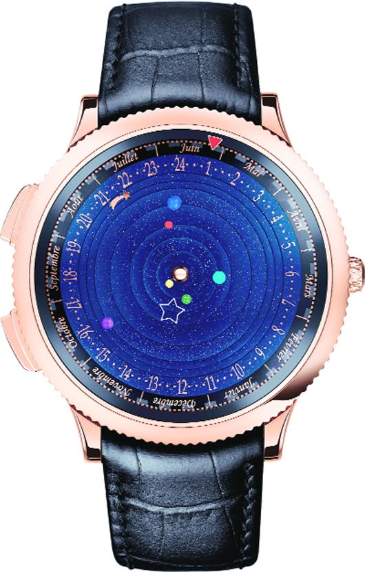 The Midnight Planetarium by Van Cleef & Arpels provides a miniature representation of the movement of six planets around the sun. But is the Indian market ready to receive such high-end watches? More than ready, says Lamprecht. “In just a few years, Indian consumers have developed an extraordinary ability to appreciate fine watchmaking, and have thus become more critical with regards to creativity, innovation and craftsmanship,” he adds. India is a market whose time has come, says Yashovardhan Saboo, CEO of Ethos, the hosts of the GPHG symposium in the country this year. “China experienced an annual growth of over 35% in the decade 2000-2010 in the watch business. It is now slowing down. Luxury is not new to India, but India’s GDP growth is creating a larger upper-middle-class and a more aspirational consumer base. The GPHG wants to engage with the Indian consumer and this symposium marks the beginning of the journey,” he adds.