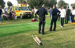 ह्यूज के बाद इस्राइली अंपायर की गेंद लगने से मौत