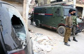 Grenade Attack Lal Chowk Sri Nagar