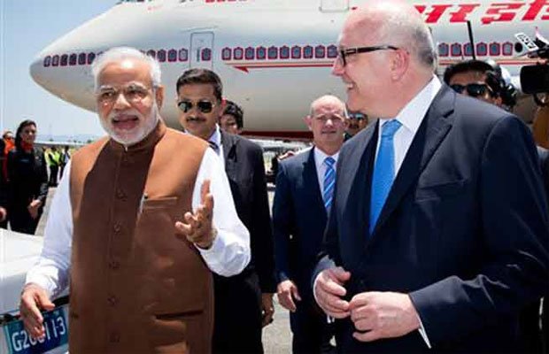 Narendra Modi Reached Australia