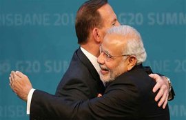 Narendra Modi Meet Tony Abott