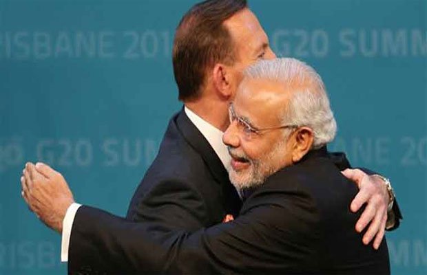 Narendra Modi Meet Tony Abott