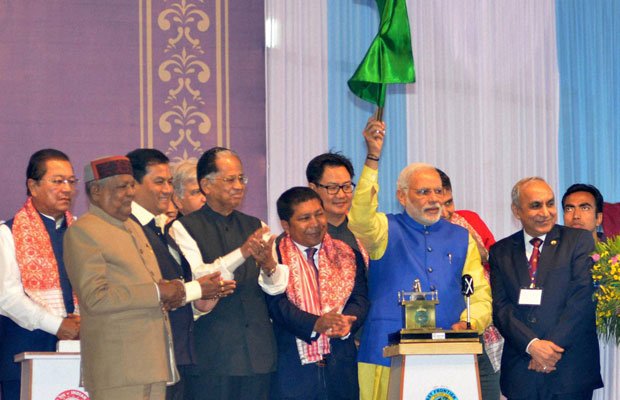 Narendra Modi Meghalaya First Train