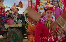 Aamir Khan as ‘Tharki Chokro’ in the first song of ‘PK’