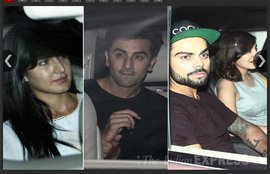 Virat Kohli Anushka Sharma Ranbir Kapoor Katrina Kaif