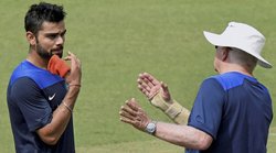 भारतीय टीम ने काली पट्टी बांधकर ट्रेनिंग सत्र में लिया हिस्सा