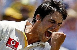 Mitchell Johnson Ind Vs Aus