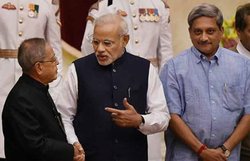 केन्द्रीय मंत्रीमंडल का विस्तार: 21 मंत्रियों ने ली शपथ, शिवसेना अनुपस्थित