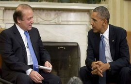 Obama Talk Sharif Kashmir