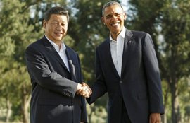 Barack Obama Meet Xi Jinping Global Warming