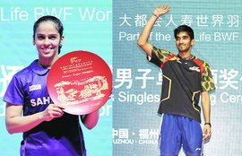 Saina Nehwal K Srikanth Hong Kong Open Super Series